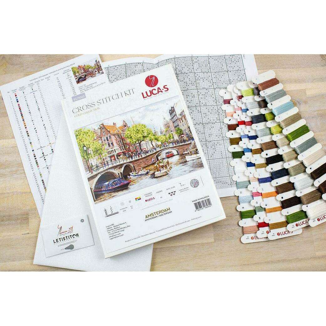 Amsterdam BU5005L Counted Cross-Stitch Kit