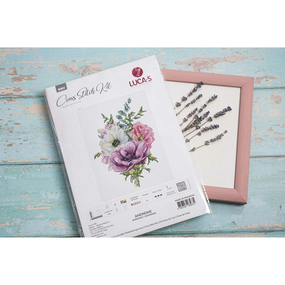 Anemone B7017L Counted Cross-Stitch Kit