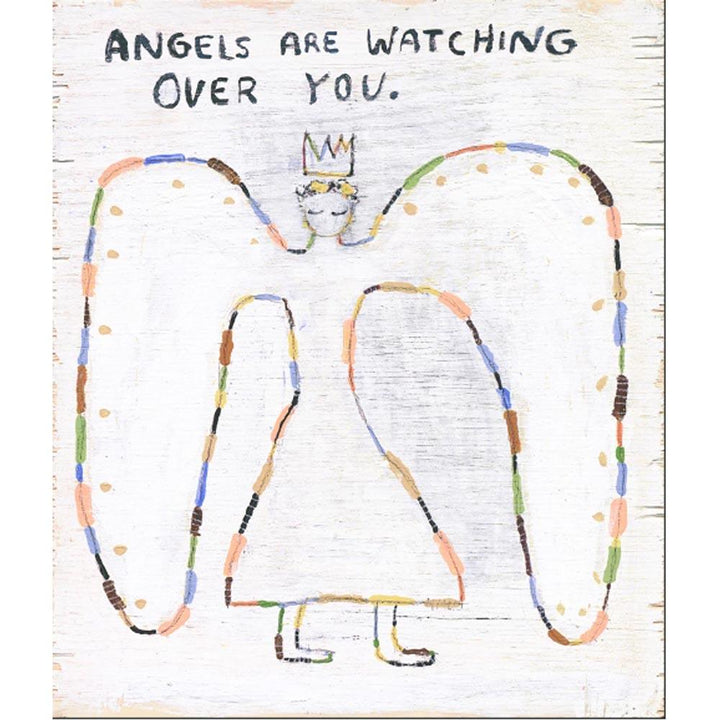 "Angels Are Watching" Art Print - Quirks!