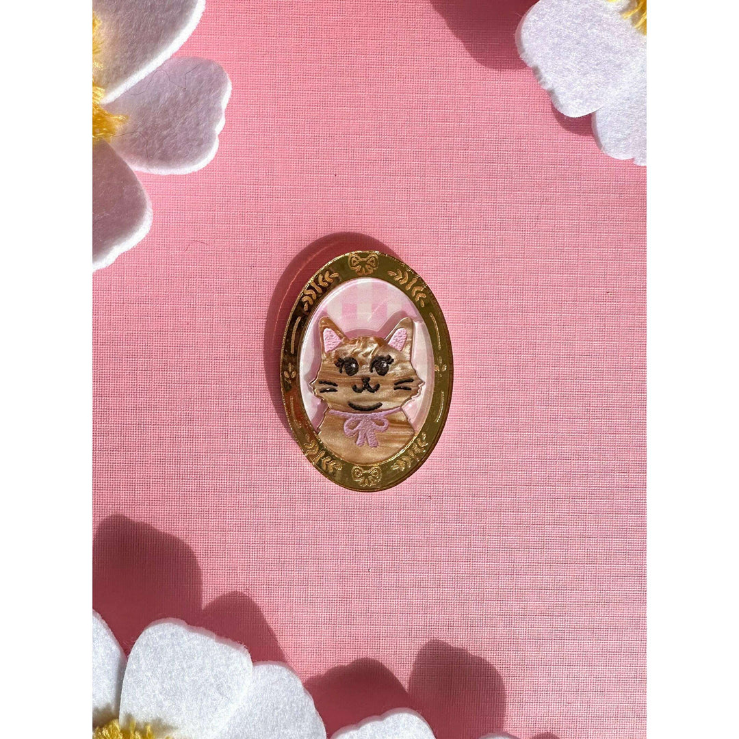 Animal Portraits Frame Magnet/Brooch