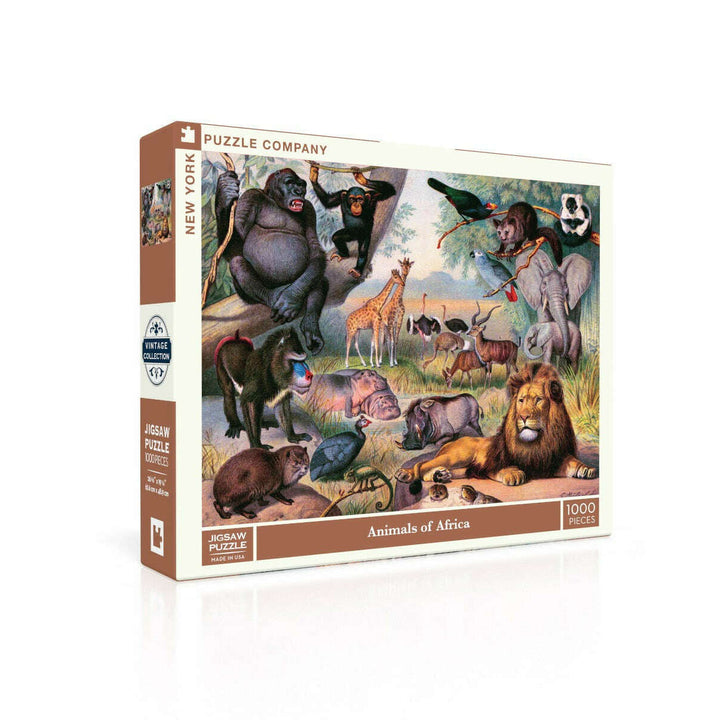 Animals of Africa Jigsaw Puzzle