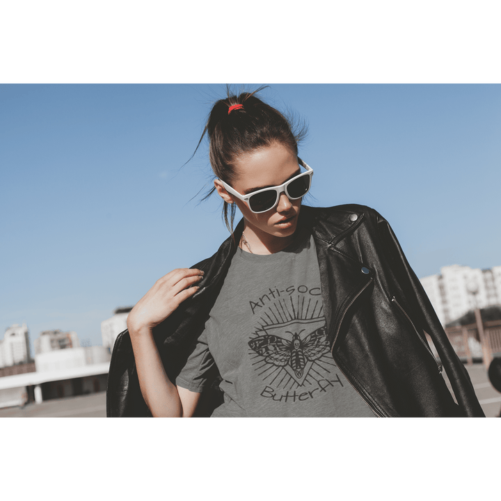 Anti-Social Butterfly Tee - Unisex Shirt