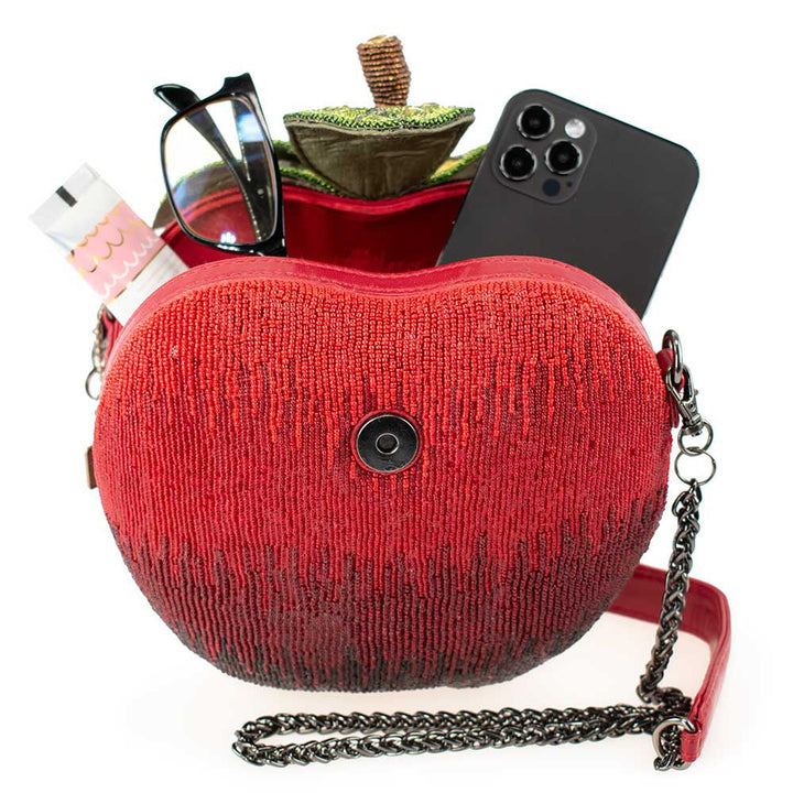 Apple a Day Crossbody Handbag by Mary Frances Image 10