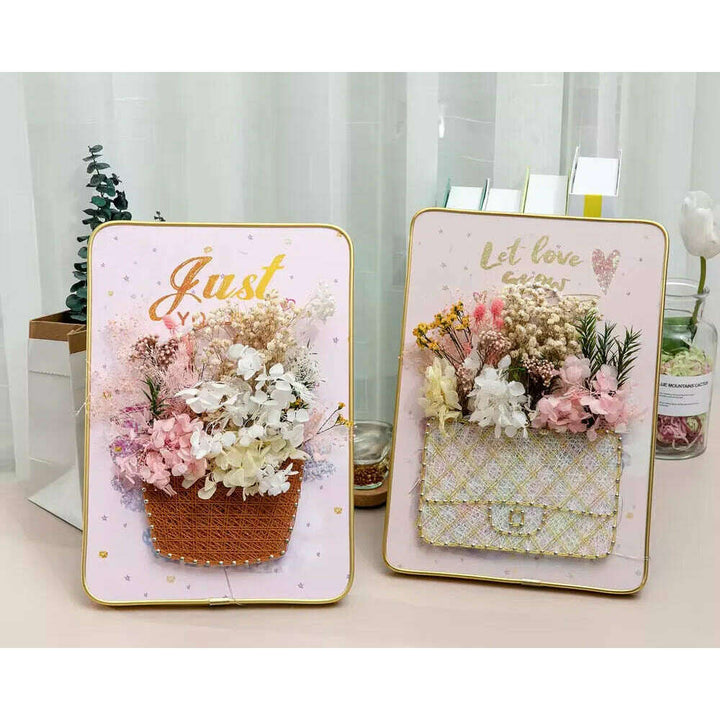 Apple String Art Kit with Stand. Simple Decorative DIY String Art Craft Kit M1-2 DHBC28021