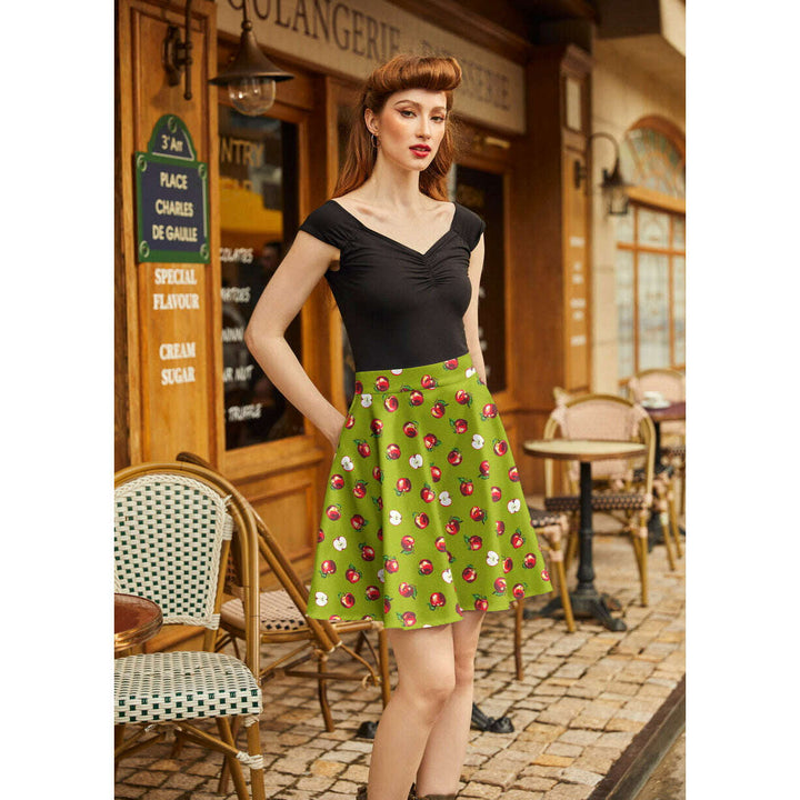 Apples Skater Skirt