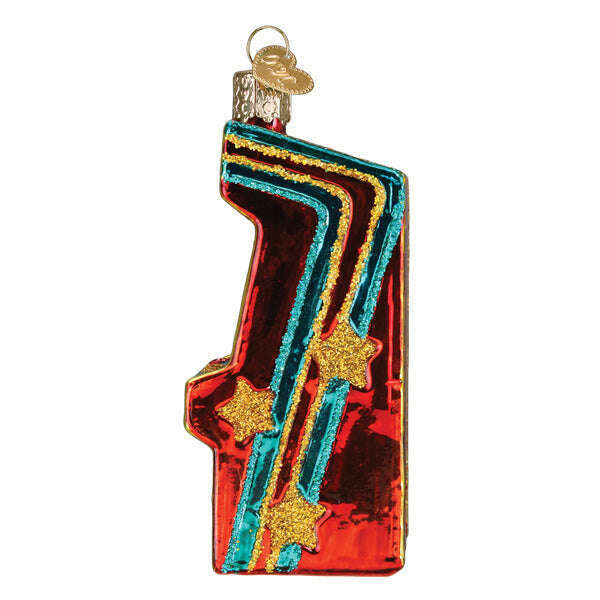 Old World Christmas Arcade Game Blown Glass Ornament