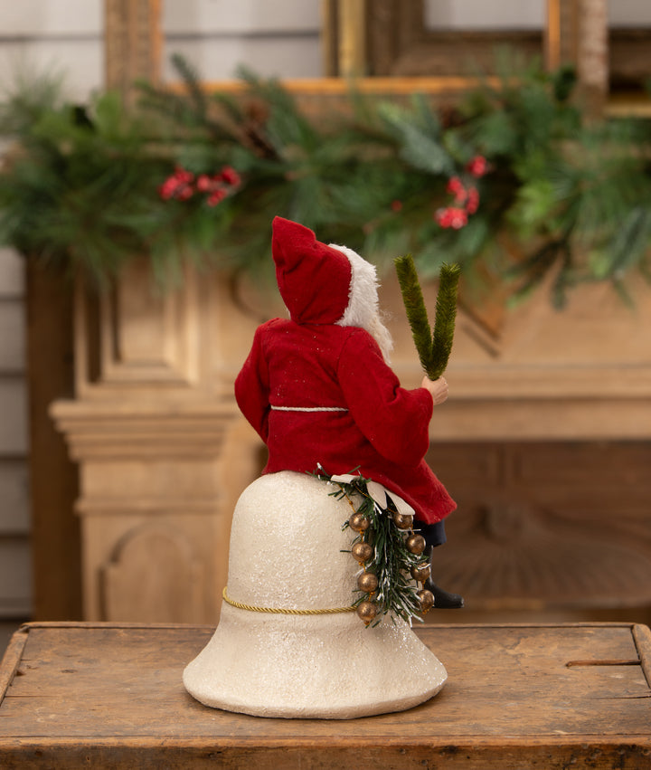 Vintage Santa on Bell by Bethany Lowe Designs, image 3