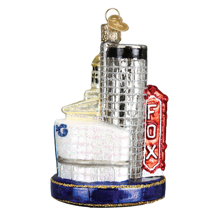 Old World Christmas Atlanta Blown Glass Ornament