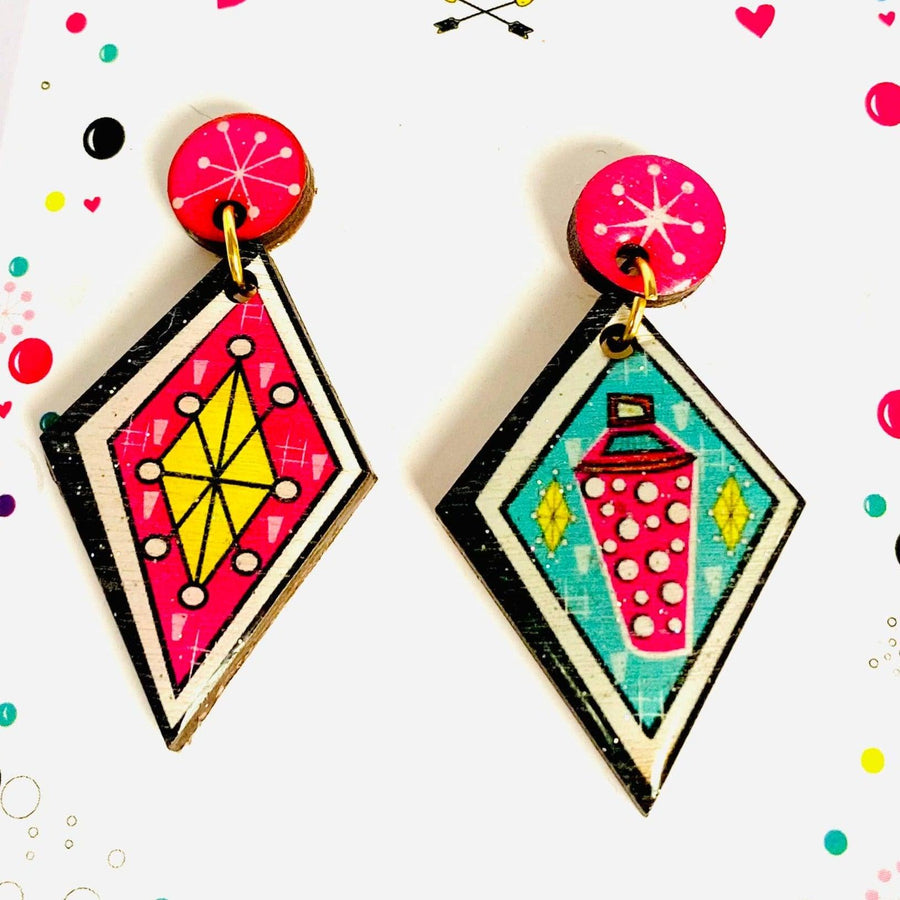 Atomic Statement Earrings by Rosie Rose Parker - Quirks!