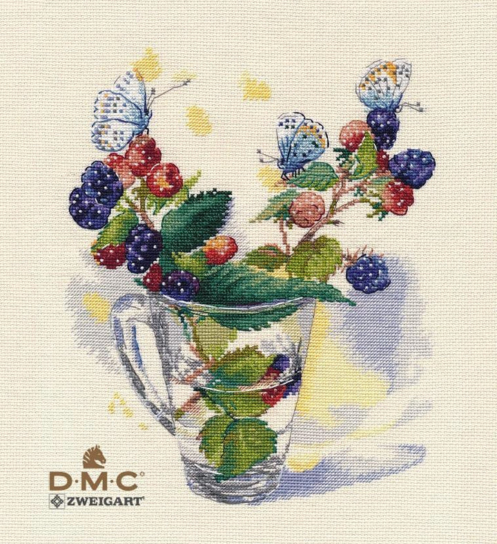 August Bouquet 1359 Counted Cross Stitch Kit