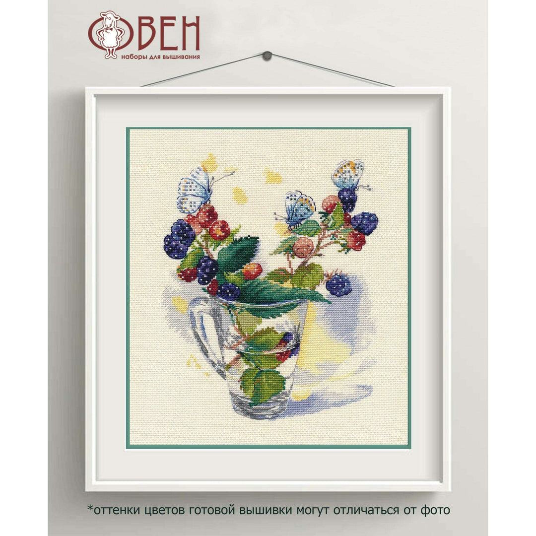 August Bouquet 1359 Counted Cross Stitch Kit
