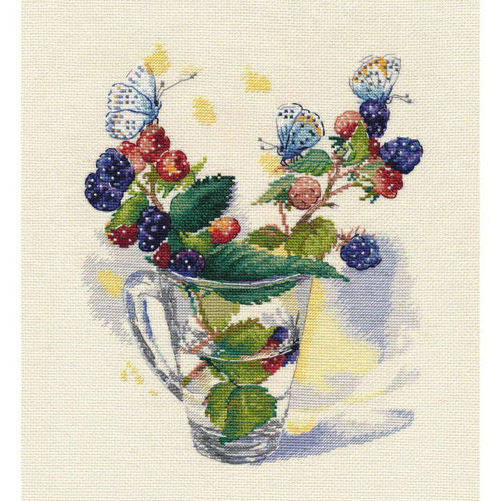 August Bouquet 1359 Counted Cross Stitch Kit