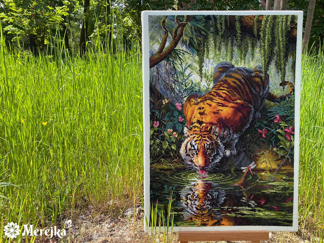 Aurora's Garden K-209 Counted Cross-Stitch Kit