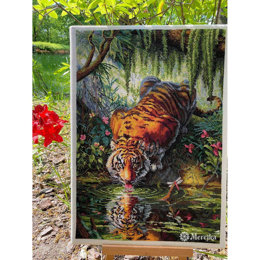 Aurora's Garden K-209 Counted Cross-Stitch Kit