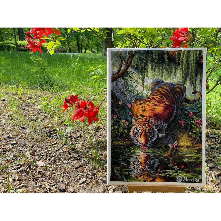 Aurora's Garden K-209 Counted Cross-Stitch Kit