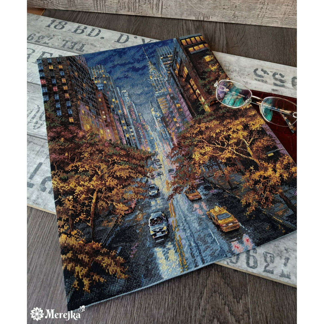 Autumn Aura K-172 Counted Cross-Stitch Kit