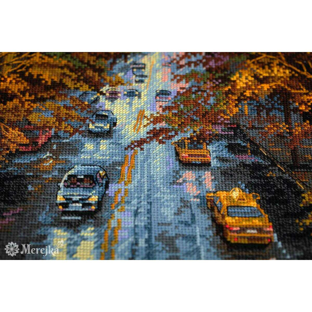 Autumn Aura K-172 Counted Cross-Stitch Kit