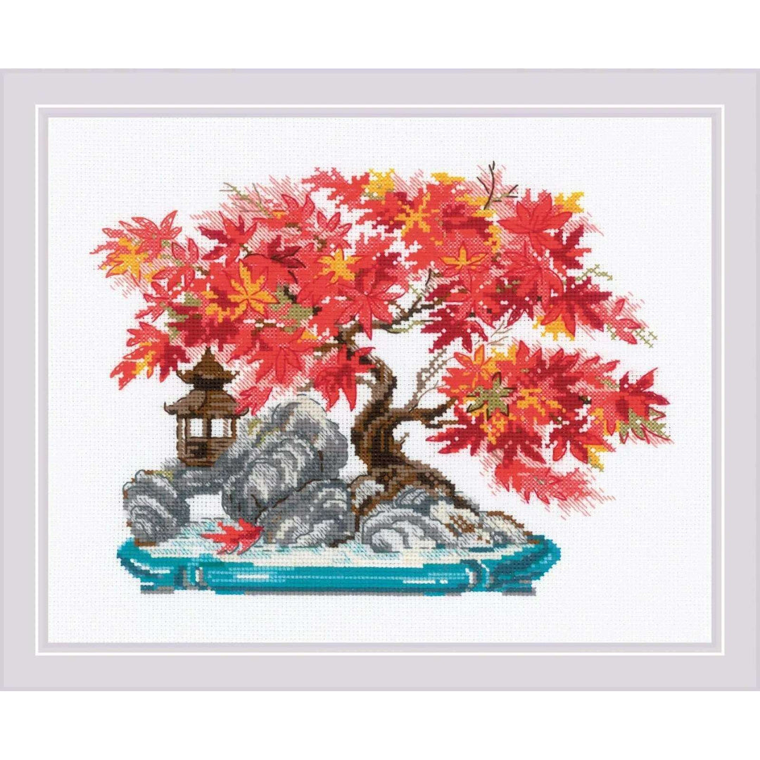 Autumn Bonsai R2044 Counted Cross Stitch Kit