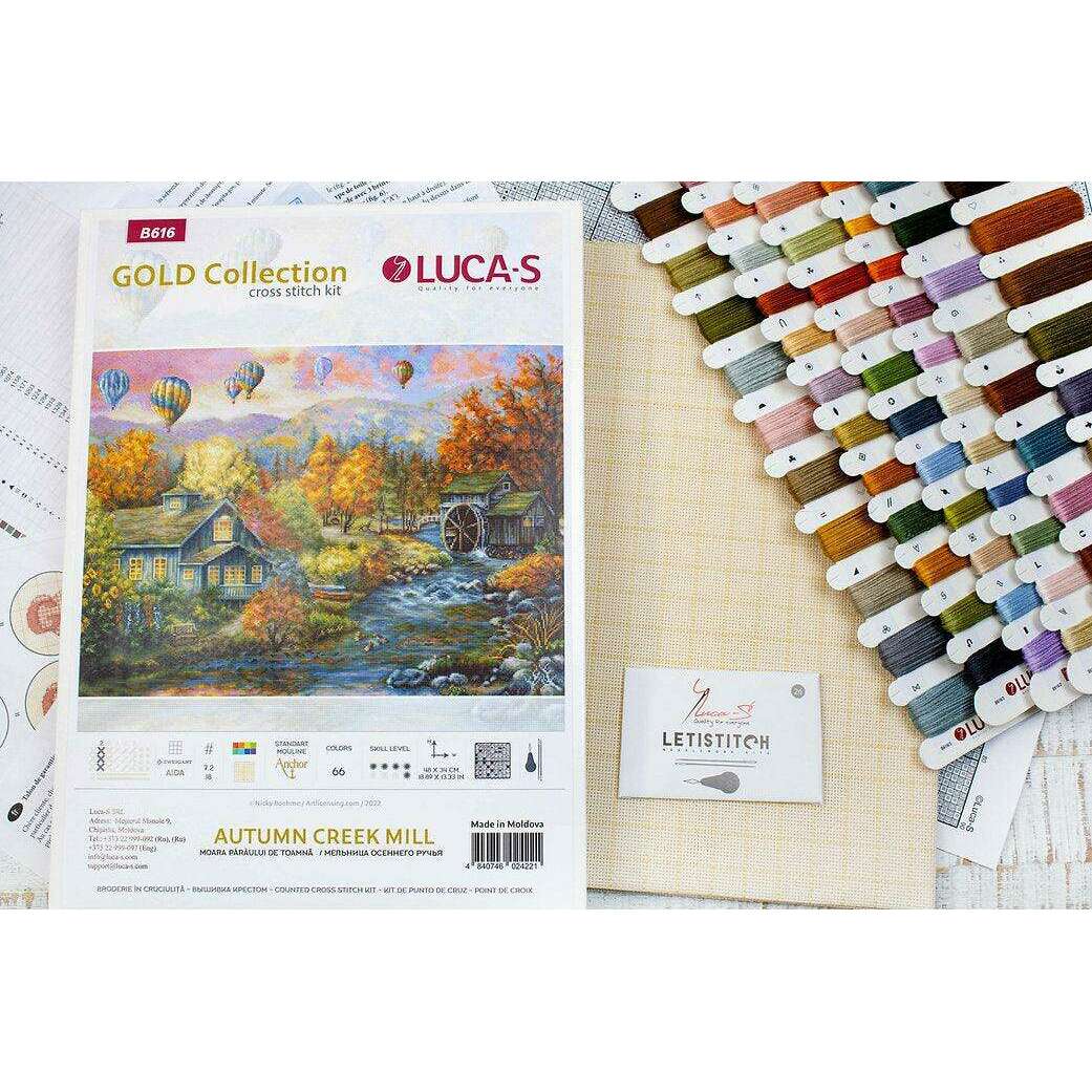 Autumn Creek Mill B616L Counted Cross-Stitch Kit