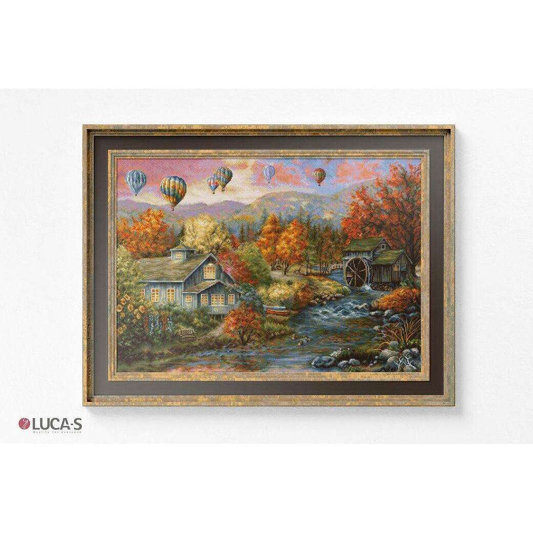 Autumn Creek Mill B616L Counted Cross-Stitch Kit