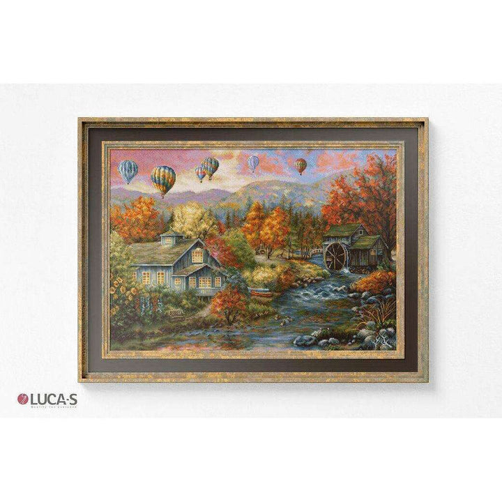 Autumn Creek Mill B616L Counted Cross-Stitch Kit