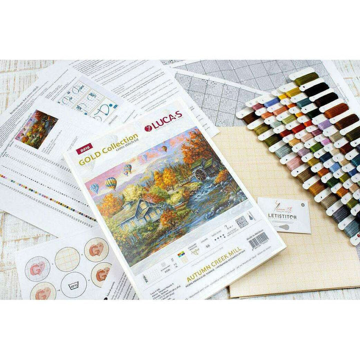 Autumn Creek Mill B616L Counted Cross-Stitch Kit