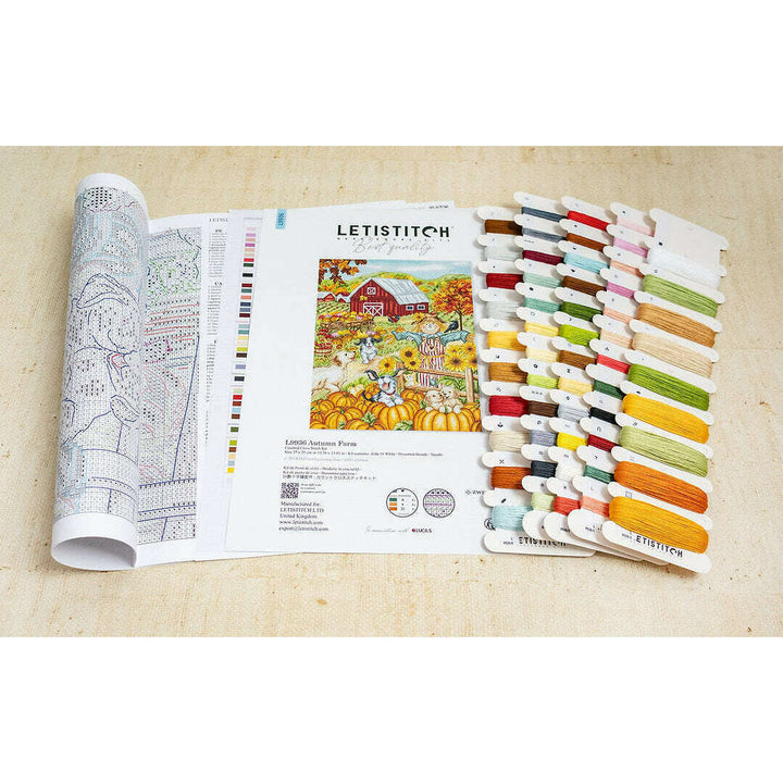 Autumn Farm L9936 Counted Cross Stitch Kit