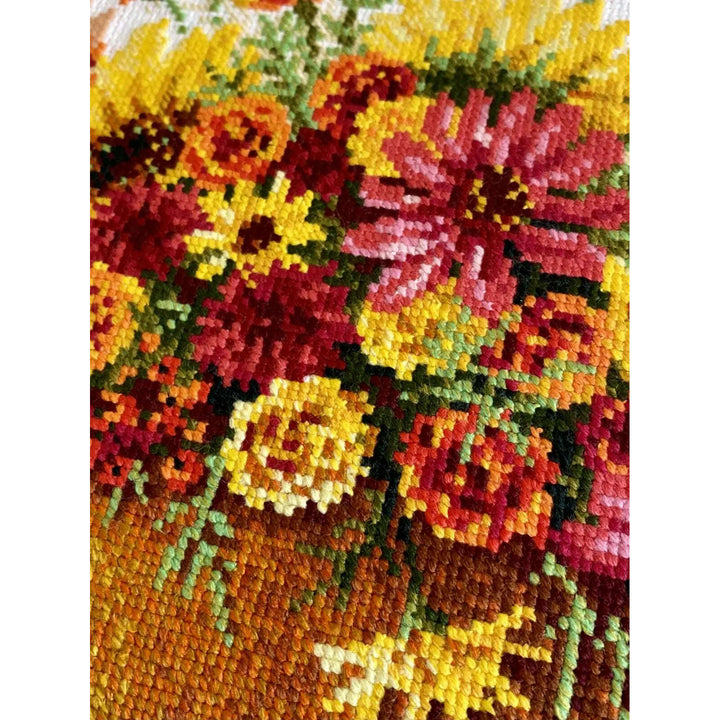 Autumn Flowers R1973 Counted Cross Stitch Kit