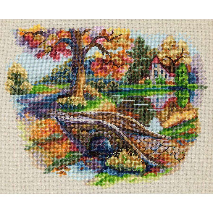 Autumn Landscape K-103 Counted Cross-Stitch Kit