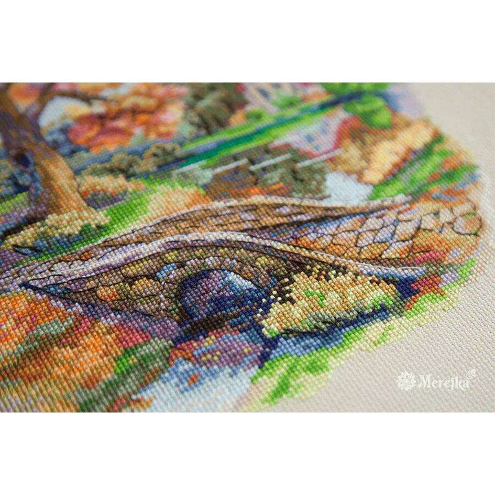 Autumn Landscape K-103 Counted Cross-Stitch Kit
