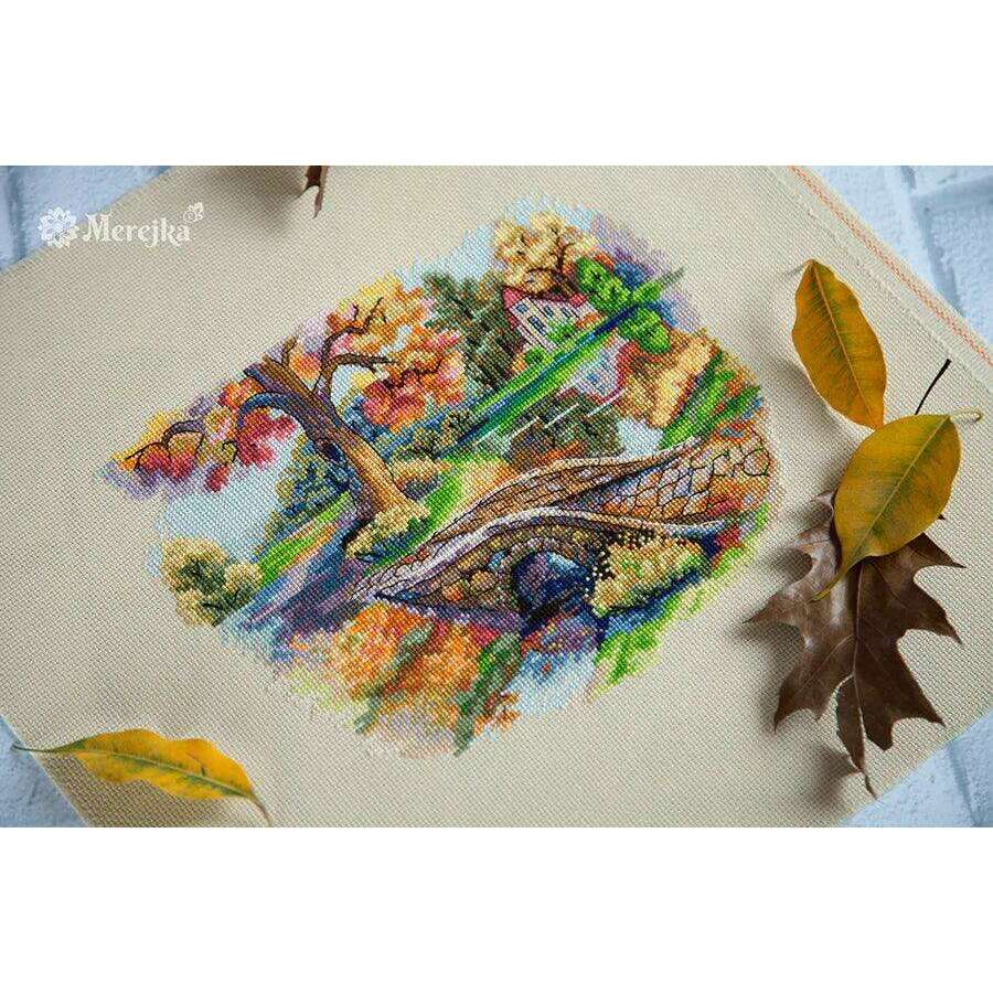 Autumn Landscape K-103 Counted Cross-Stitch Kit