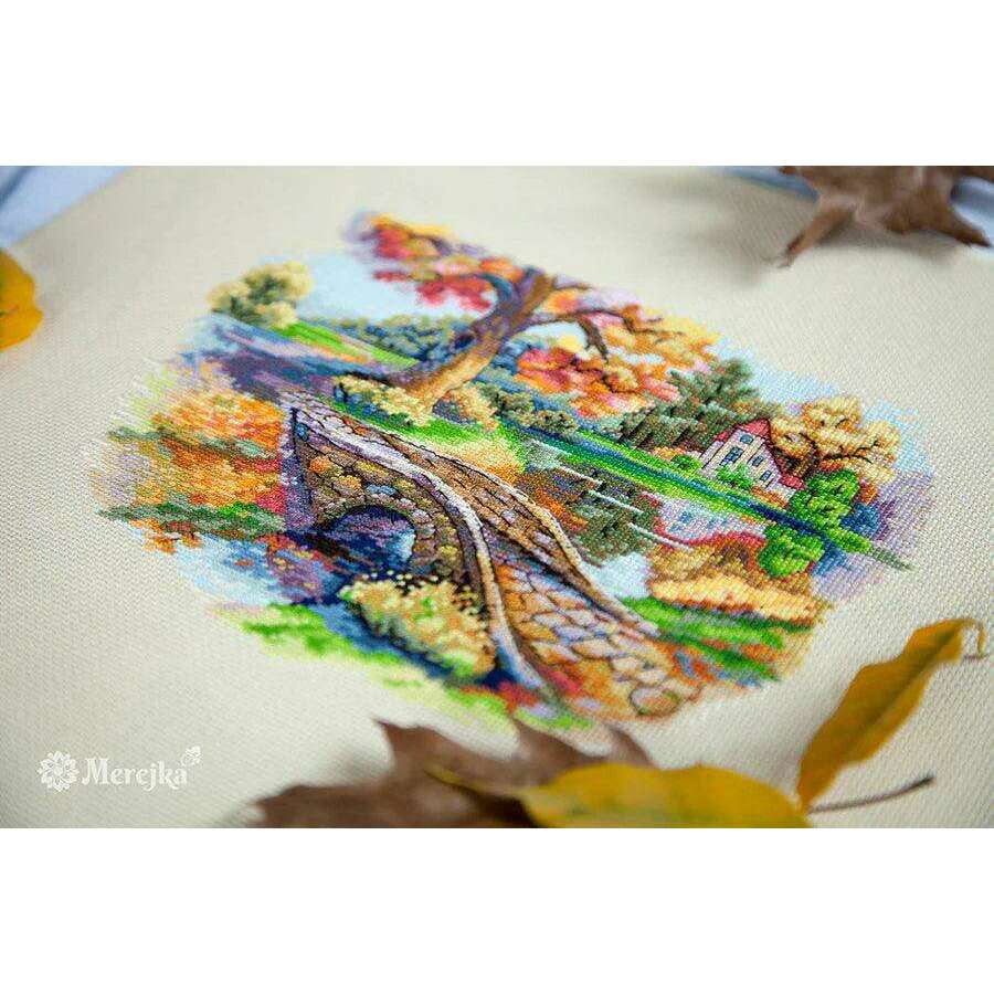 Autumn Landscape K-103 Counted Cross-Stitch Kit
