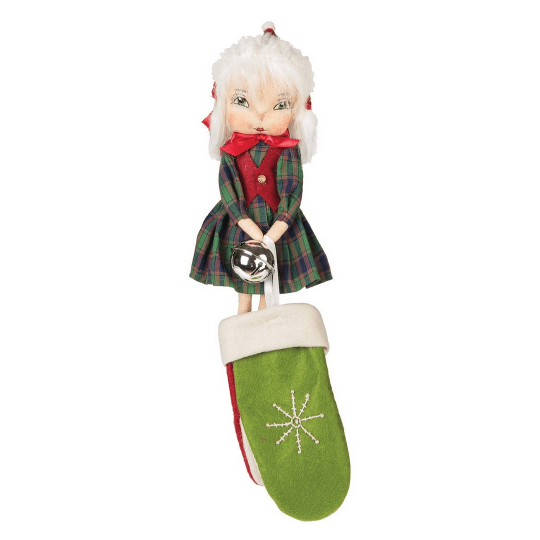 Ava & Abe Bundle of 2 Christmas Gathered Traditions Dolls