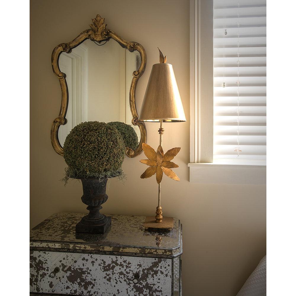 Azalea Gold Table Lamp By Flambeau Lighting - Quirks!