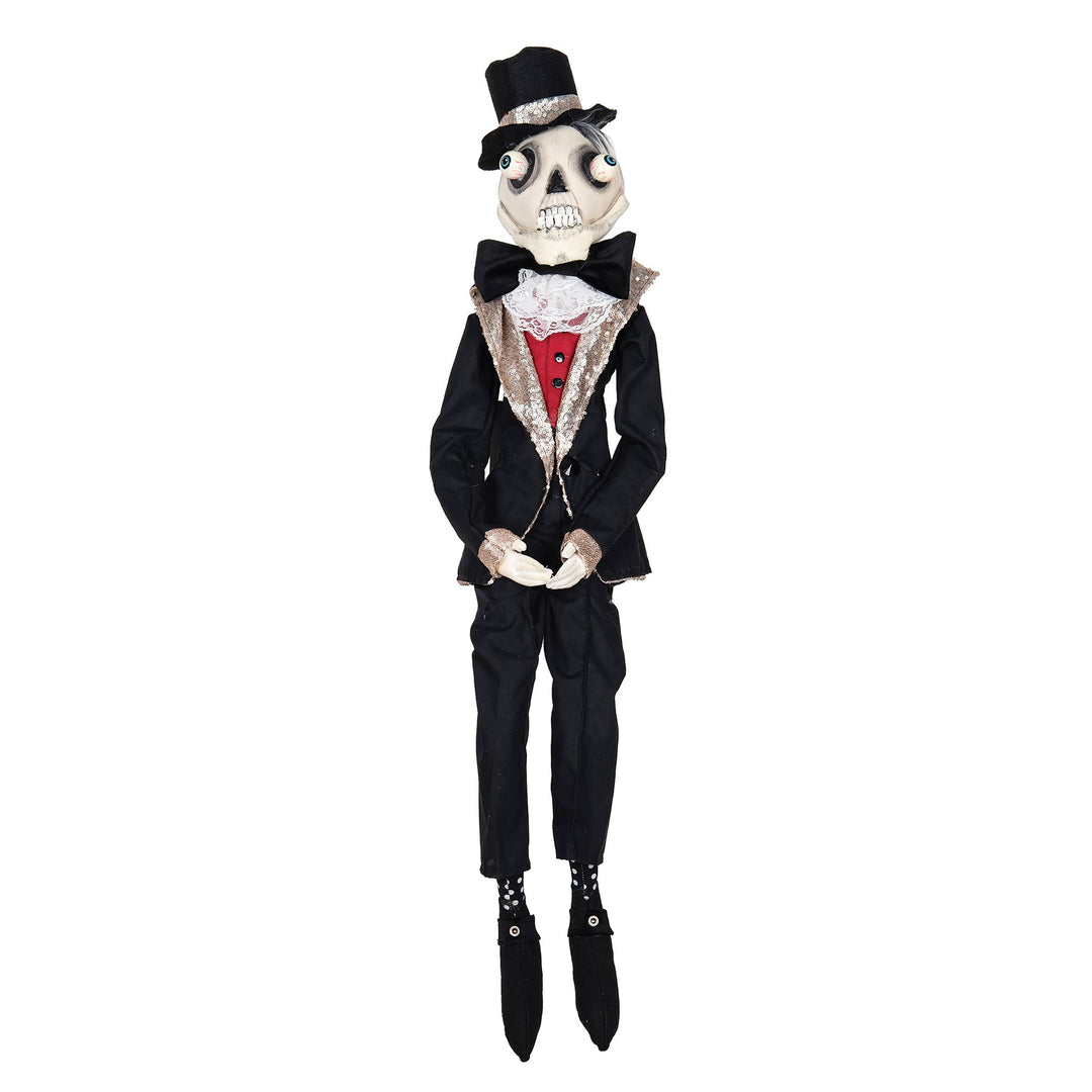 Bates Skeleton Gathered Traditions Art Doll