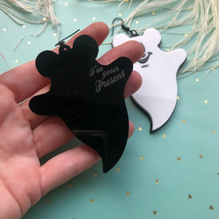 Mickey Mouse Ghost Earrings