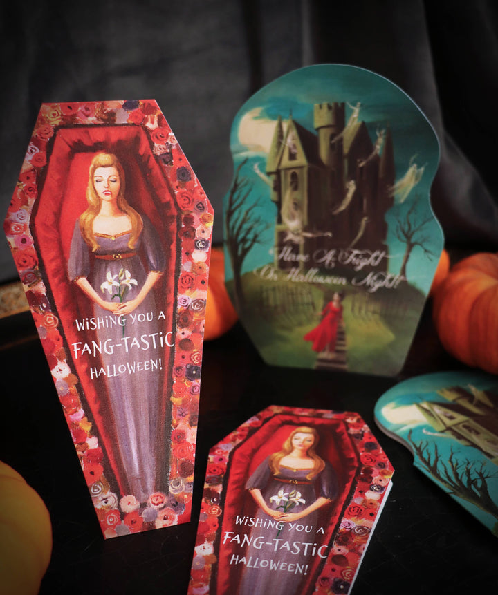 Have A Fright On Halloween Night Die Cut Card