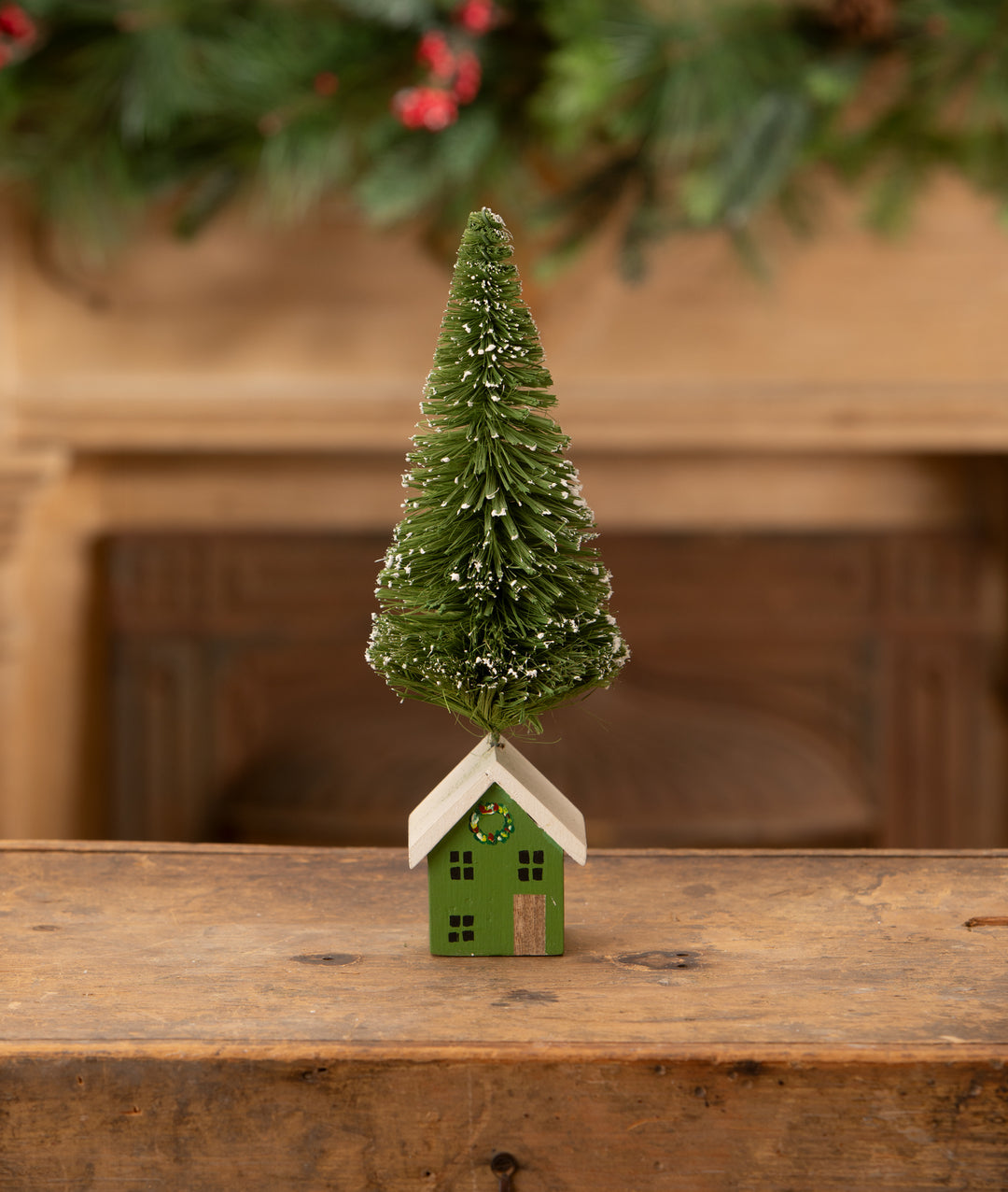 Green House Bottle Brush Tree by Bethany Lowe Designs, image 2