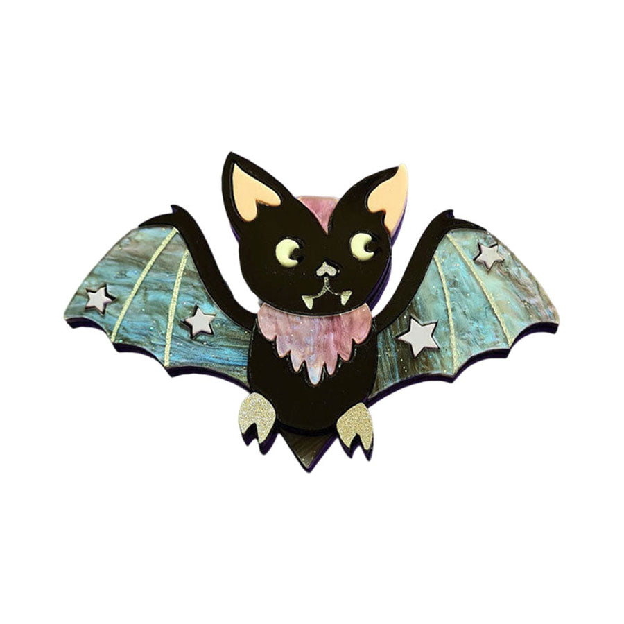 Baby Bat Brooch by Cherryloco Jewellery 1