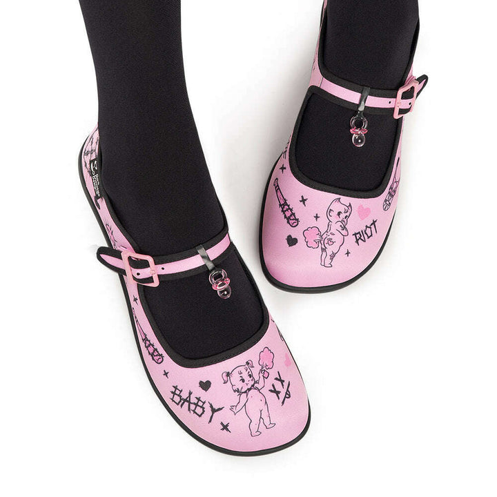 Baby Riot Women's Mary Jane Flats