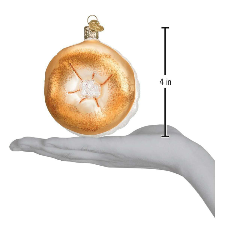 Old World Christmas Bagel Blown Glass Ornament