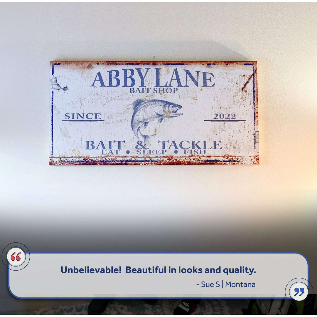 Bait and Tackle Sign