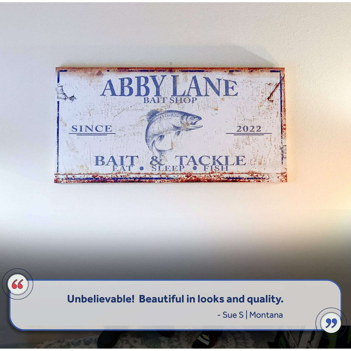 Bait and Tackle Sign