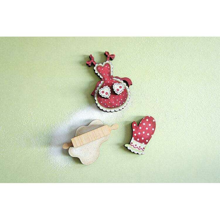 Baking Pastries Brooches Set of 3 by Laliblue - Quirks!