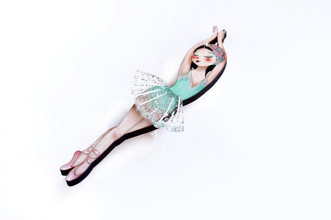 Ballerina Brooch by LaliBlue - Quirks!