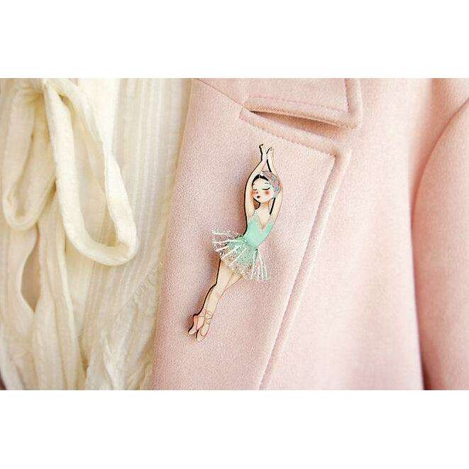 Ballerina Brooch by LaliBlue - Quirks!