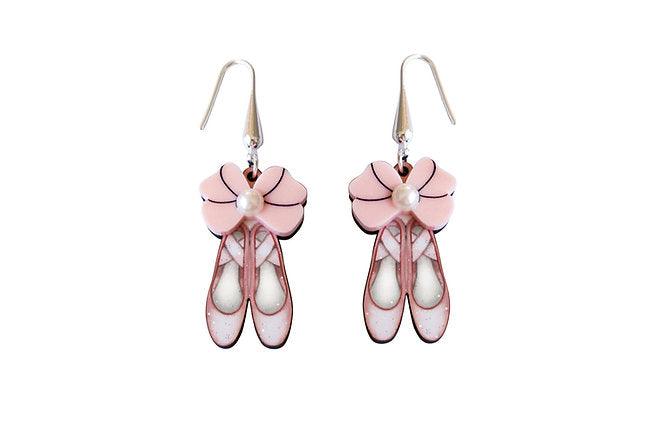 Ballet Shoes Earrings by LaliBlue - Quirks!