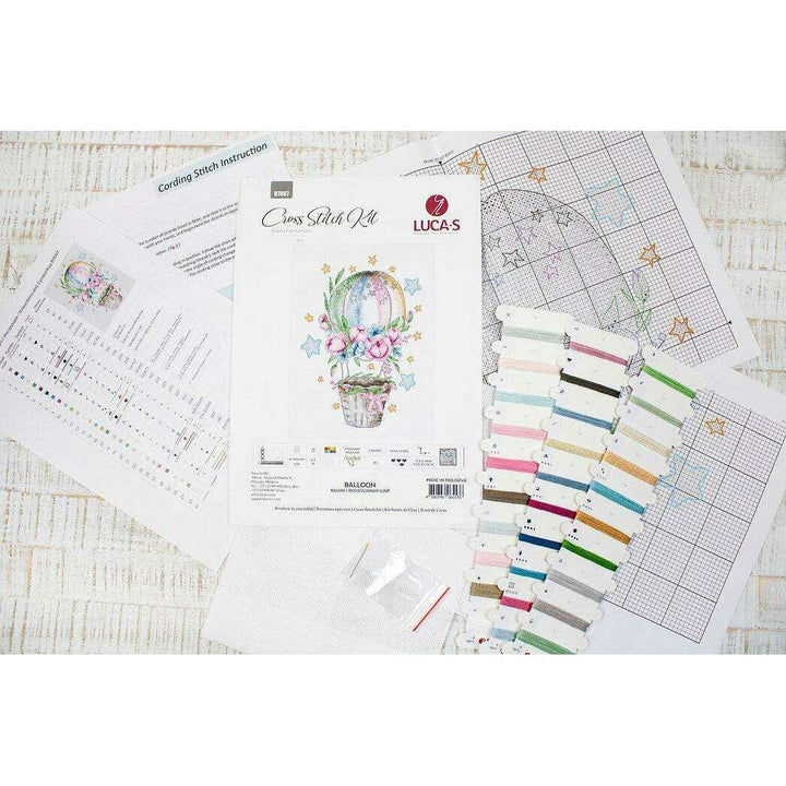 Ballon B7007L Counted Cross-Stitch Kit