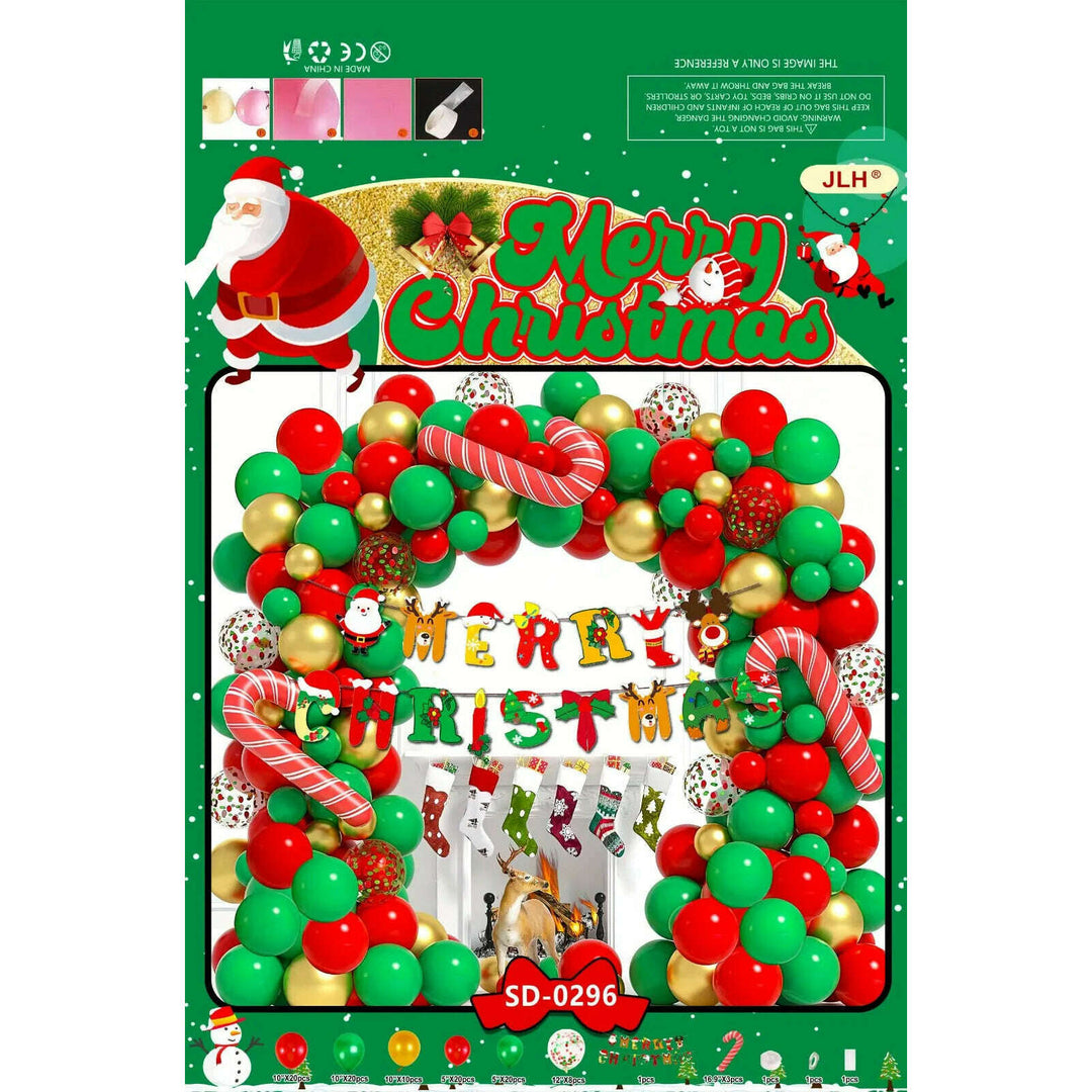 Balloon Arch Set - Candy Cane Wonderland F07M2-16 SD-0296