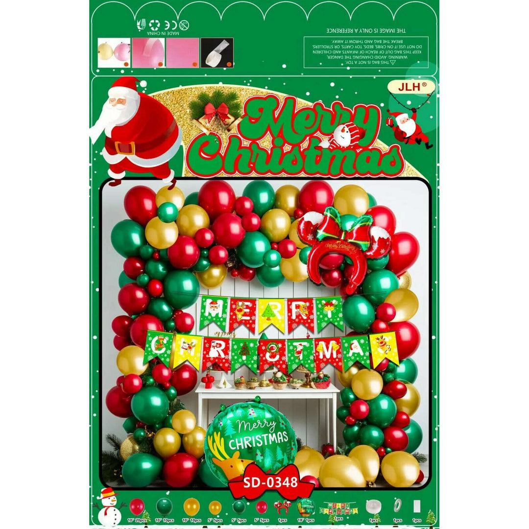 Balloon Arch Set - Jolly Santa F07M2-13 SD-0348
